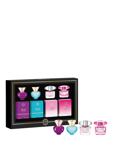Versace Pour Femme Miniature Fragrance Gift Set, 4 x 5ml, 