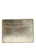 Apatchy Leather Card Holder, Gold