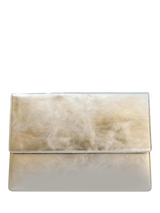 Apatchy Leather 13-14 Inch Laptop Sleeve, Gold