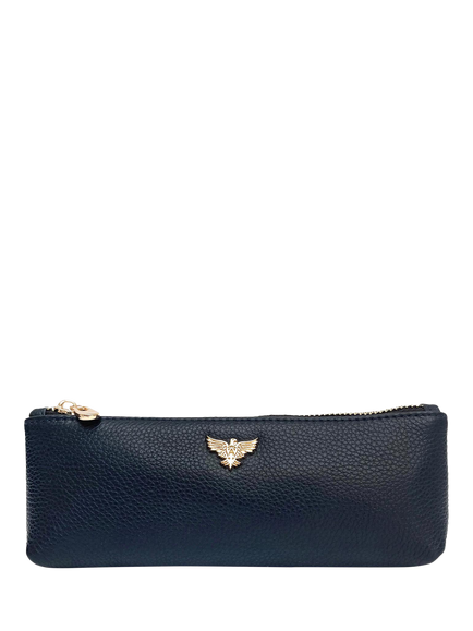 Apatchy Leather Case, Navy, Navy