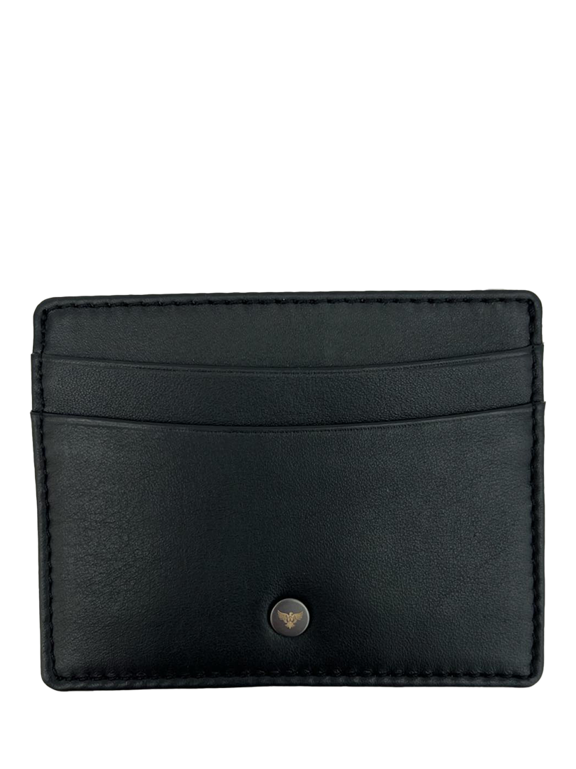 Product image 2 of 6, which shows Apatchy Leather AirTag and Cardholder Gift Set, Black