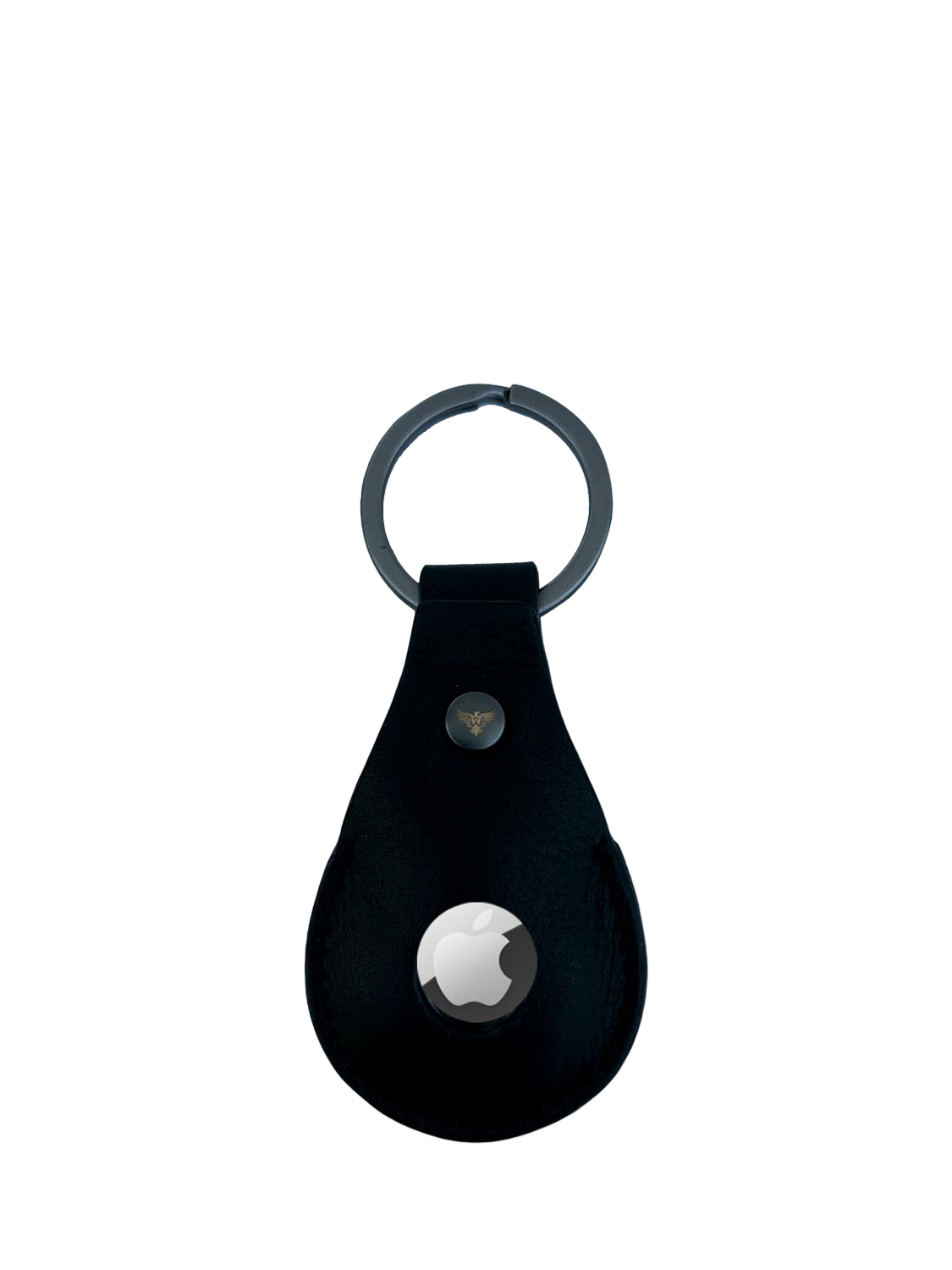 Product image 4 of 6, which shows Apatchy Leather AirTag and Cardholder Gift Set, Black