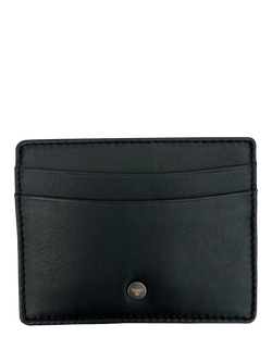 Apatchy Leather Loop Keyring and Cardholder Gift Set, Black - view 2, Black