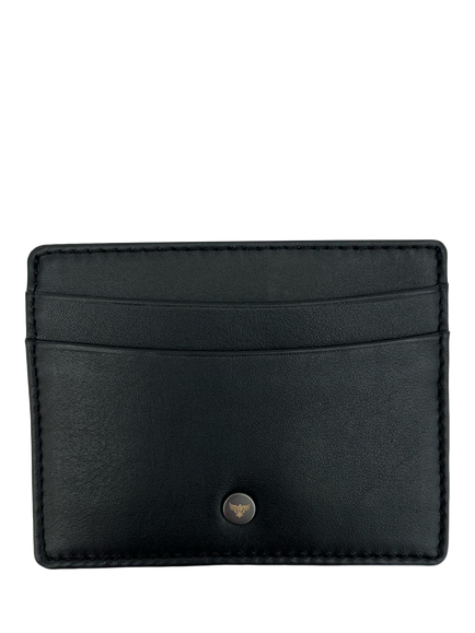 Apatchy Leather Loop Keyring and Cardholder Gift Set, Orange - view 2, Orange & Black