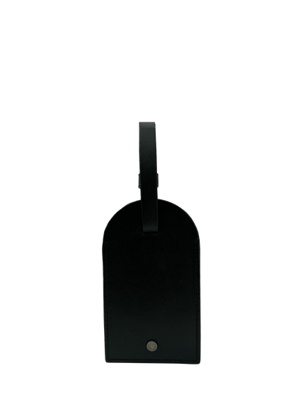Apatchy Leather Luggage Tag and AirTag Gift Set - view 2, Black/Orange