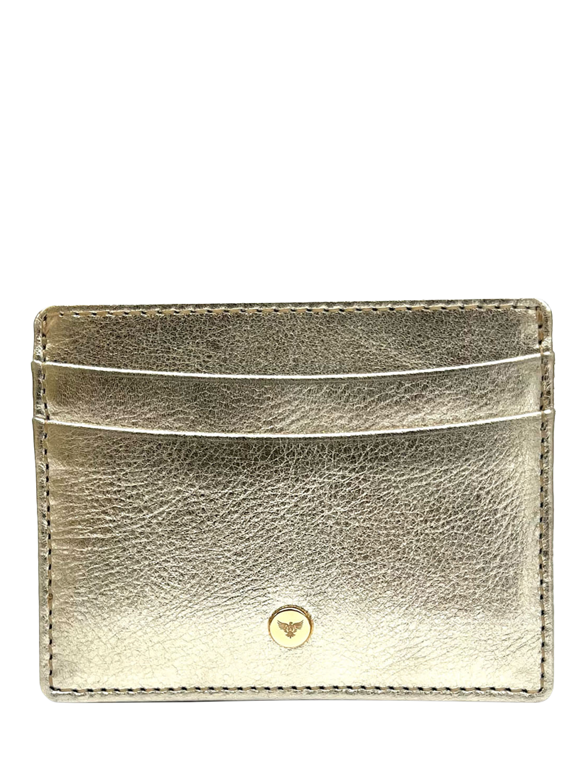 Product image 2 of 6, which shows Apatchy Leather AirTag and Cardholder Gift Set, Gold