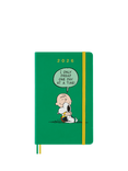 Moleskine x Peanuts Dread Daily 2026 Diary, Green