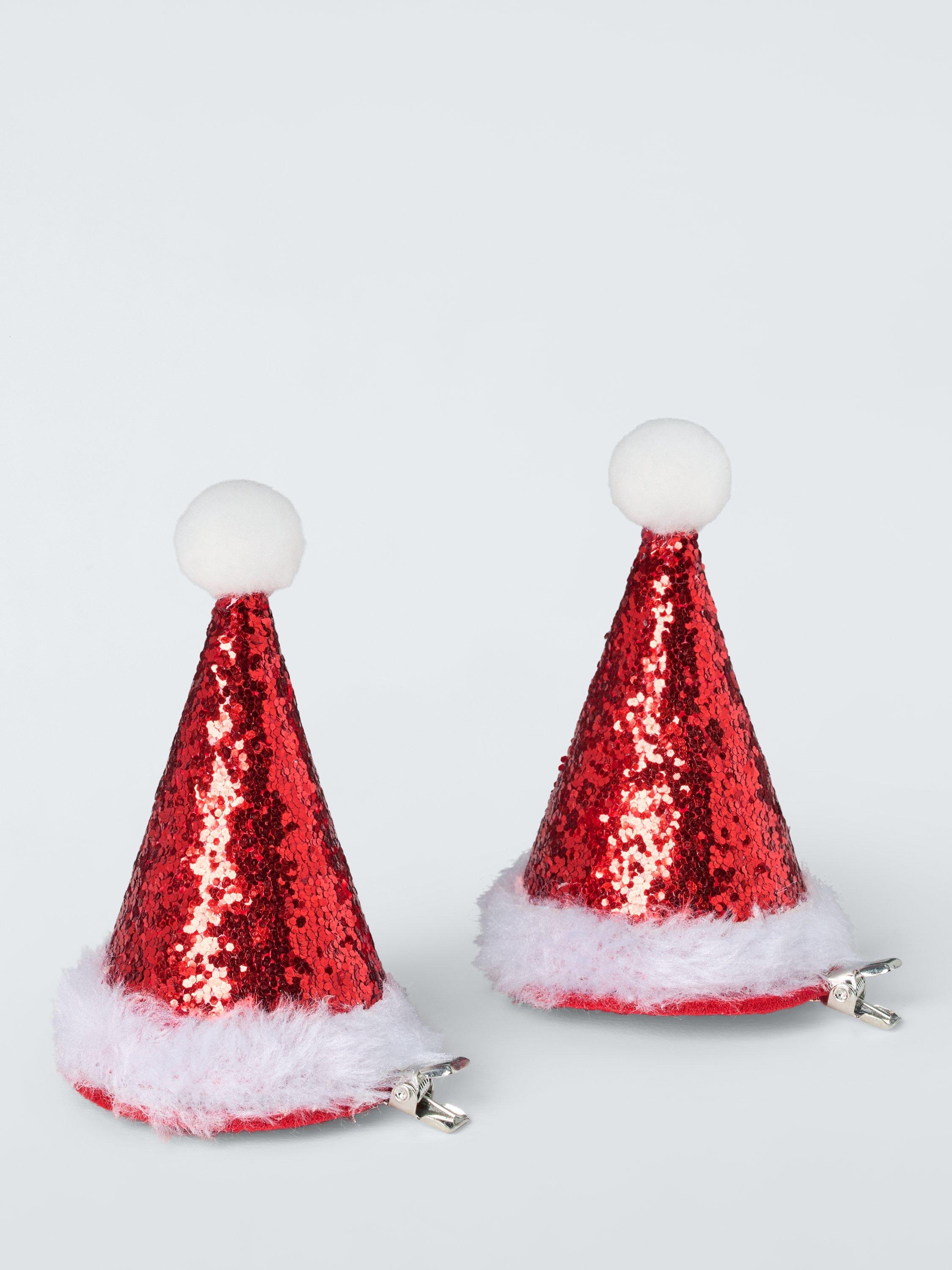 Talking Tables Santa Hat Clips, Set of 2