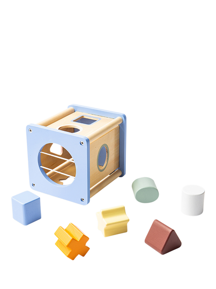 John Lewis Wooden Shape Sorter, FSC-Certified (Plywood & Birch Wood) - view 2, Multi