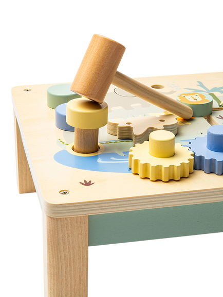 John Lewis Wooden Activity Bench, FSC-Certified (Plywood, Birch Wood & MDF) - view 2, Multi