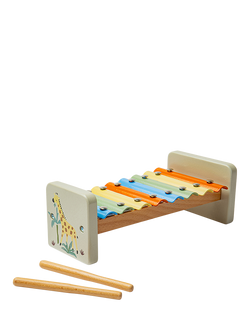 John Lewis Wooden Safari Xylophone, FSC-Certified (Beech Wood & Plywood), Multi