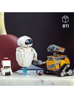 LEGO Disney 43279 Pixar WALL-E and EVE Building Set - view 2, Multi