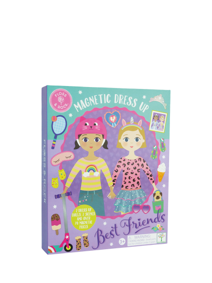 Floss & Rock Best Friends Magnetic Dress Up Set, Multi