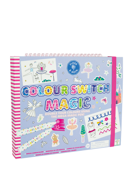 Floss & Rock Colour Switch Magic Enchanted Activity Book, Multi