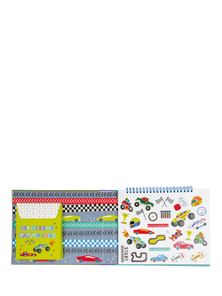 Floss & Rock Colour Switch Magic Cars Activity Book - view 2, Multi