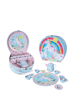 Floss & Rock Rainbow Fairy Musical Tea Set, Multi