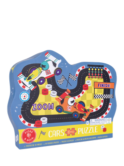Floss & Rock Cars Jigsaw Puzzle, 80 Pieces, Multi