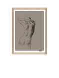 Brookpace Lascelles Anna Bulow 'Ease' Limited Edition Framed Print & Mount, 75 x 55cm, Natural