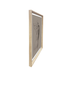 Brookpace Lascelles Anna Bulow 'Ease' Limited Edition Framed Print & Mount, 75 x 55cm, Natural - view 2, Natural