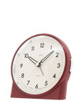 Acctim Grace Non-Ticking Sweep Analogue Alarm Clock, Spice