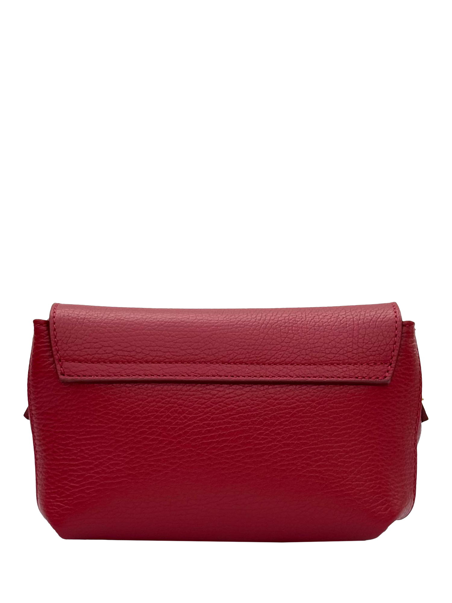 Product image 4 of 7, which shows Apatchy London The Maisie Leather Crossbody Bag, Red