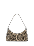 Vagabond Shoemakers Bari Leather Mini Hobo Bag, Beige/Black