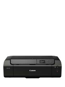 Canon PIXMA PRO-200S A3+ Wireless Wi-Fi Photo Printer, Black, Black