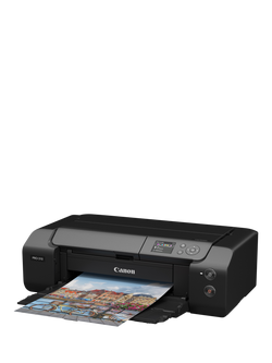 Canon imagePROGRAF PRO-310 A3+ Wireless Wi-Fi Photo Printer, Black - view 2, Black