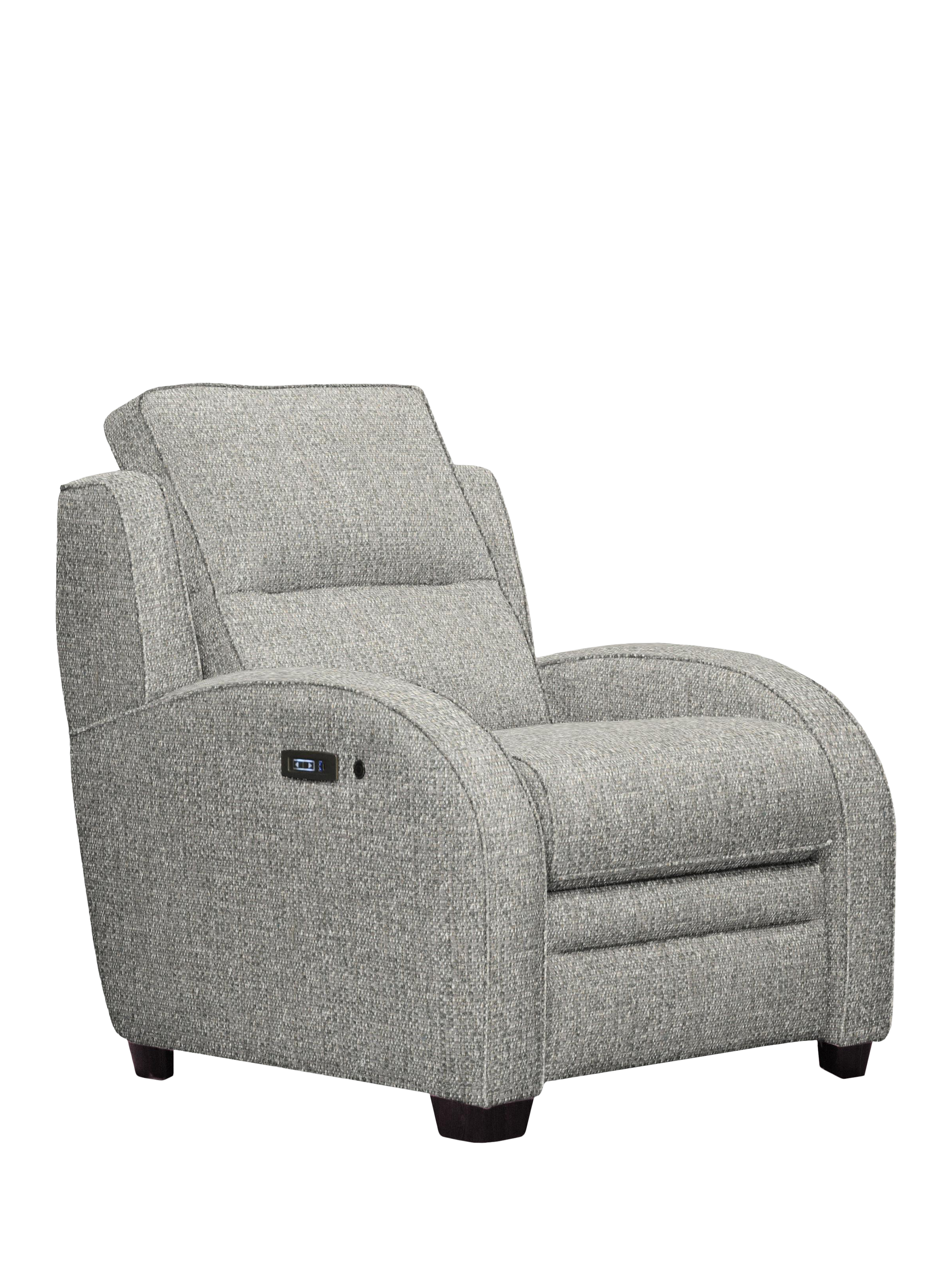 Charleston Range, Parker Knoll Charleston II Power Recliner Armchair, Edith Easy Clean Silver