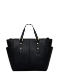 Radley Silk Street Leather Medium Zip Top Multiway Bag, Black