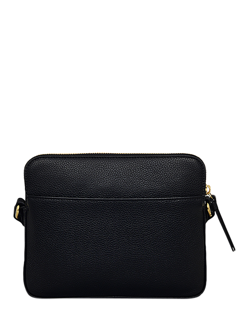 Product image 2 of 5, which shows Radley Redford Close Leather Small Zip Top Cross Body Bag, Black