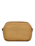 Radley Dukes Place Leather Medium Zip Top Cross Body Bag, Pecan