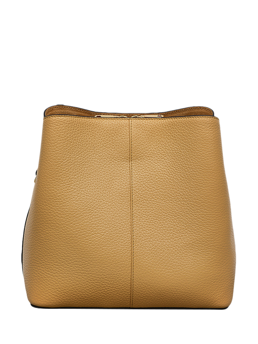 Product image 2 of 5, which shows Radley Dukes Place Leather Medium Compartment Crossbody Bag, Pecan