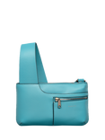 Radley Pockets Leather Mini Zip Top Cross Body Bag, Maldives