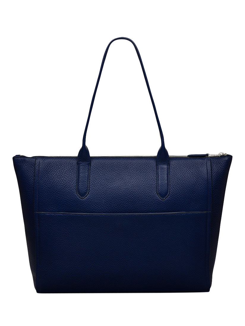 Product image 2 of 5, which shows Radley Oak Street Leather Tote Bag, Evenfall
