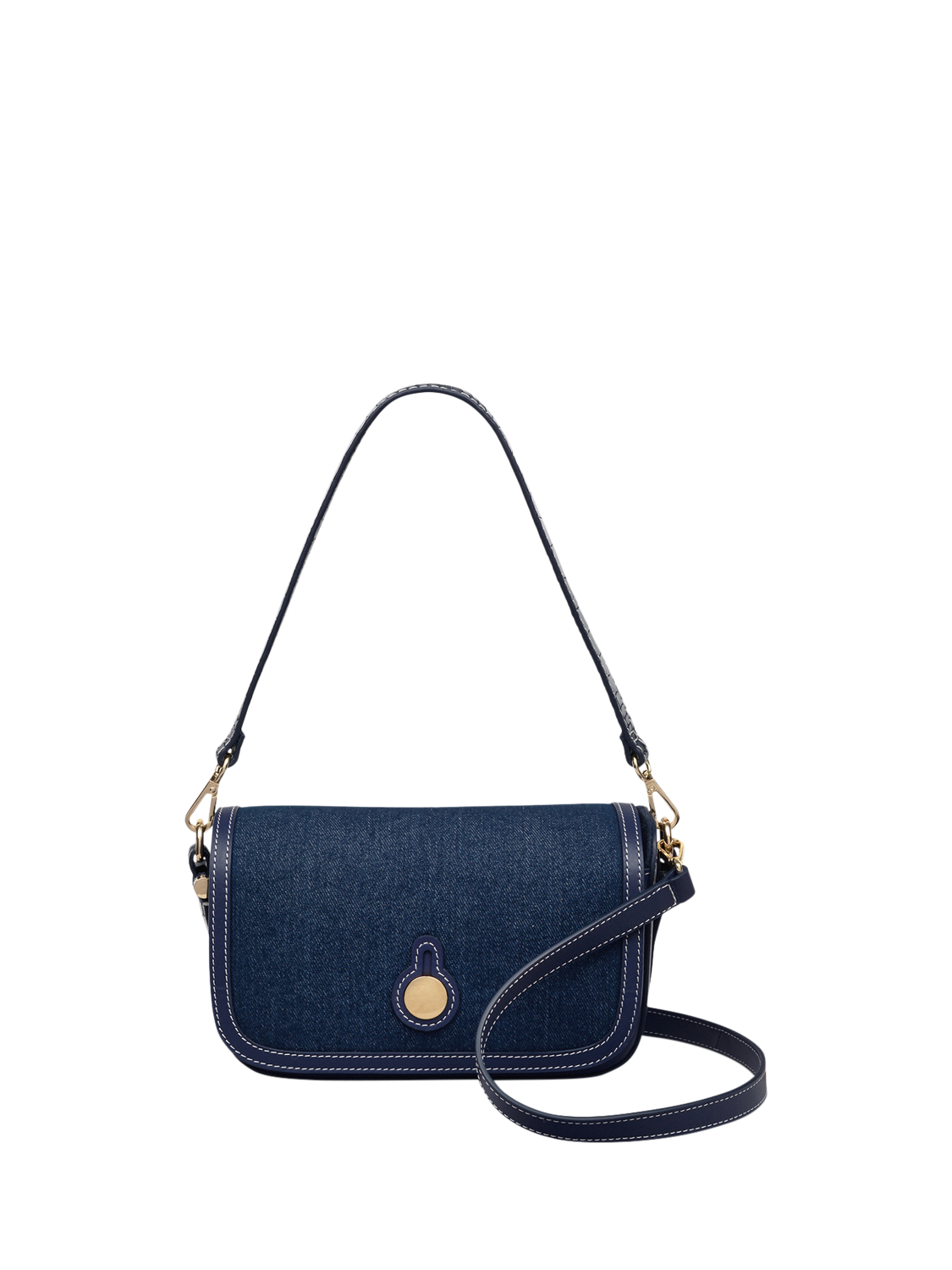 Product image 1 of 7, which shows Radley Bathurst Mews Small Flapover Crossbody Bag, Evenfall