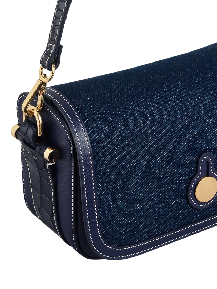 Product image 4 of 7, which shows Radley Bathurst Mews Small Flapover Crossbody Bag, Evenfall