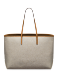 Radley Sutherland Row Linen Blend Tote Bag, Saddle