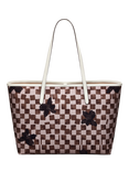 Radley Southwell Gardens Check Tote Bag, Stone