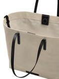 Radley Leather Canvas Tote Bag, Natural