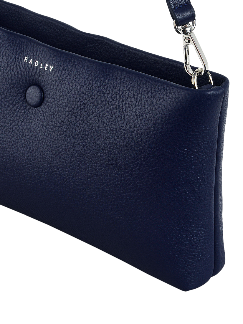 Product image 4 of 4, which shows Radley Mallow Street Leather Ziptop Wristlet, Evenfall