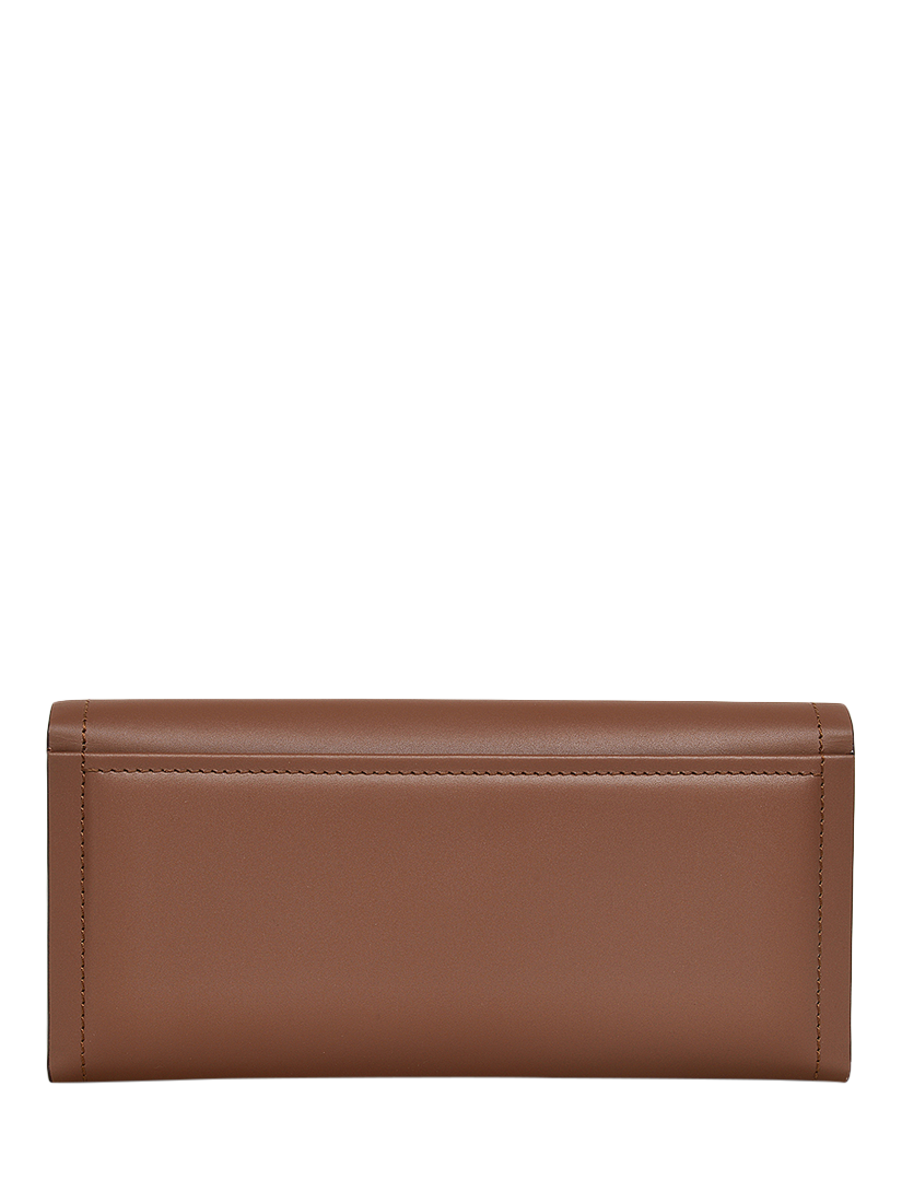 Product image 2 of 4, which shows Radley Heritage Lane Leather Large Flap Over Matinee Purse, Saddle