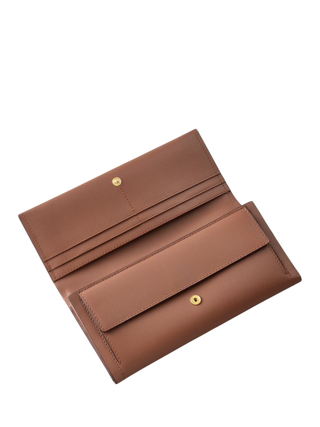 Product image 3 of 4, which shows Radley Heritage Lane Leather Large Flap Over Matinee Purse, Saddle
