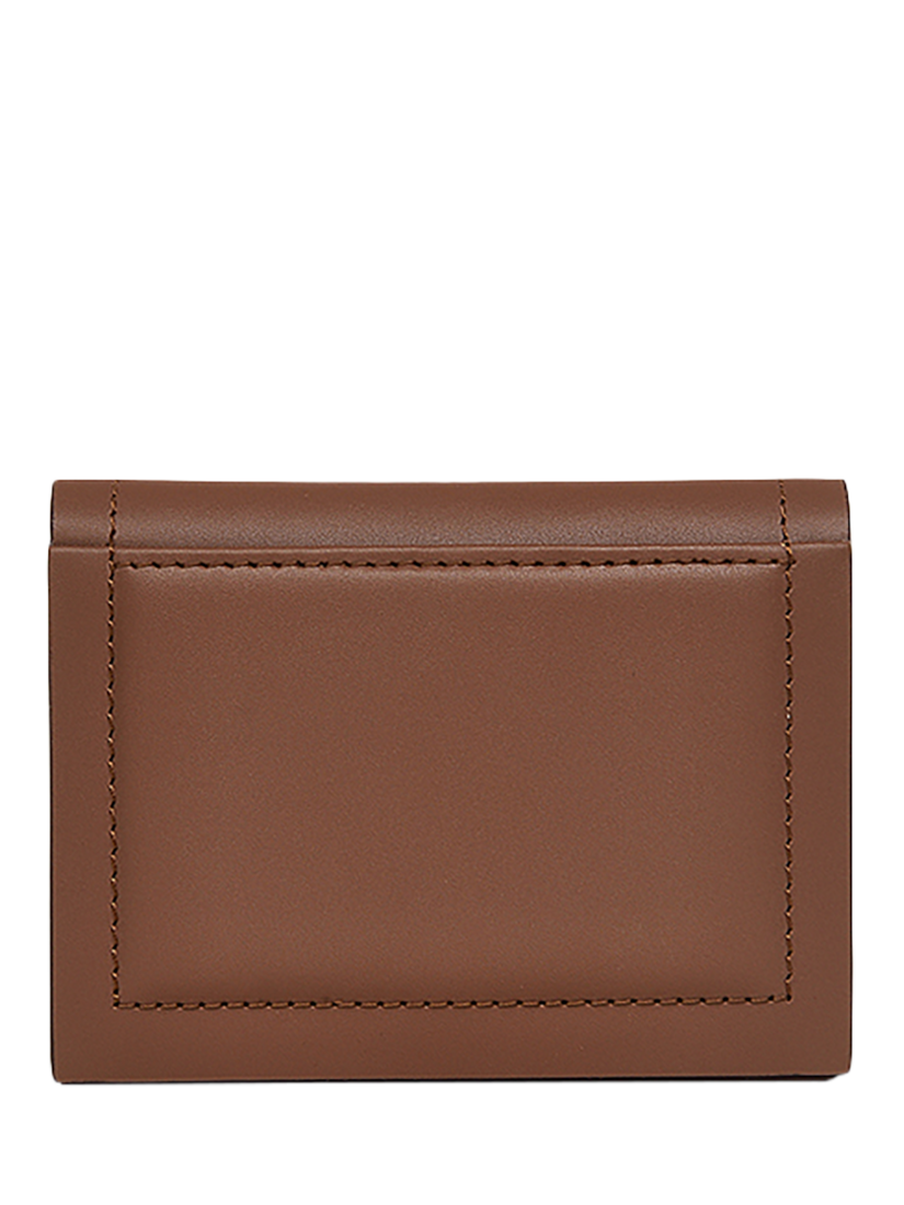 Product image 2 of 3, which shows Radley Heritage Lane Leather Small Card Holder, Saddle