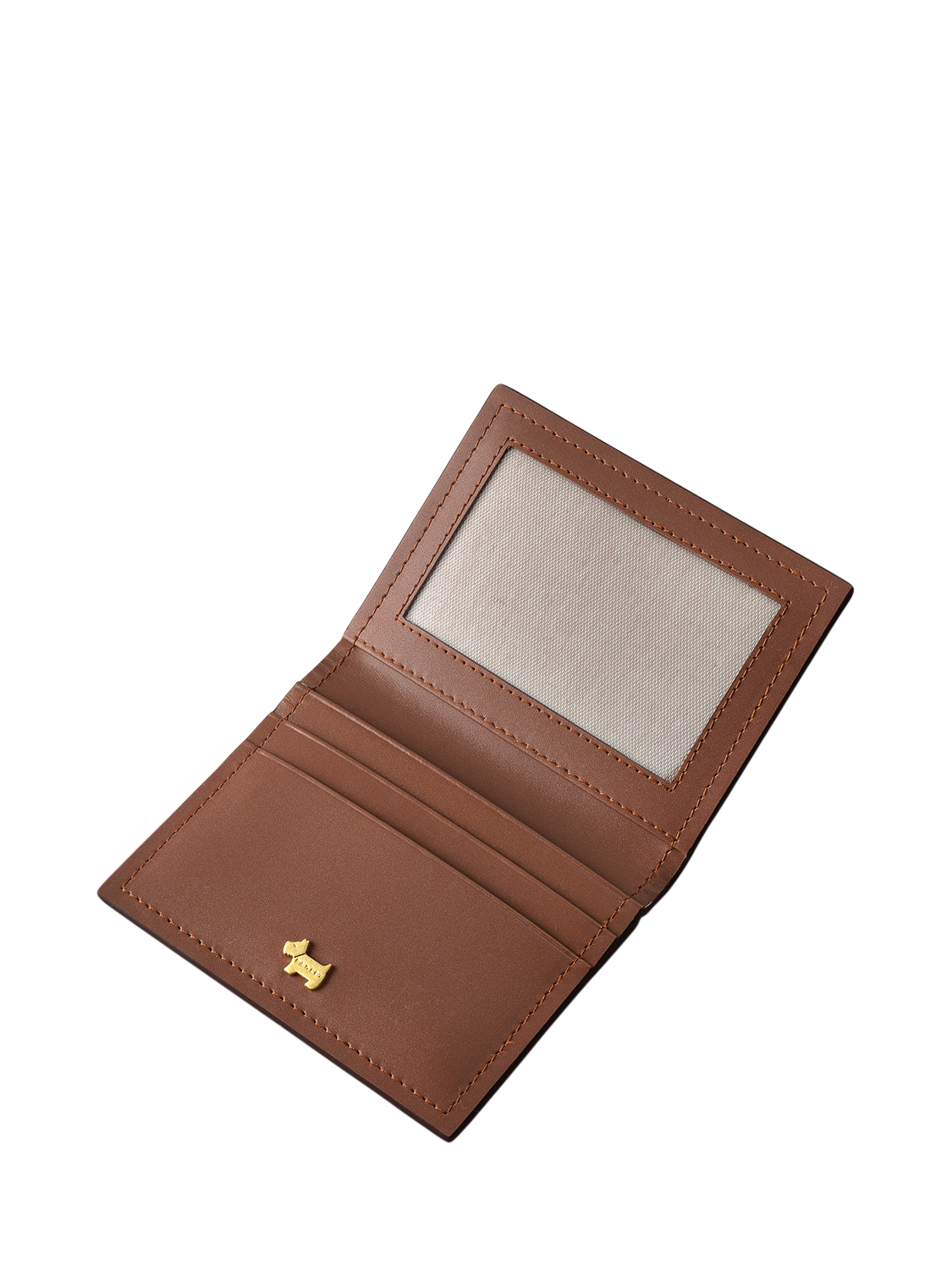 Product image 3 of 3, which shows Radley Heritage Lane Leather Small Card Holder, Saddle