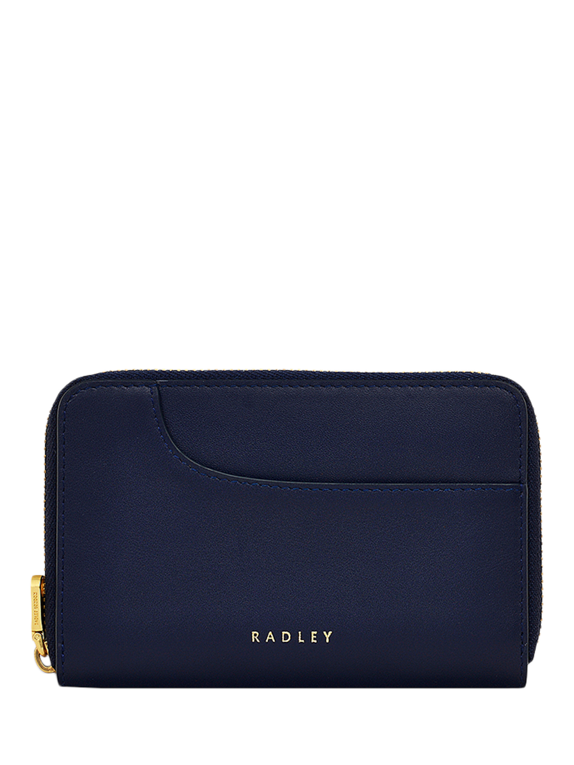 Product image 1 of 3, which shows Radley Pockets Leather Medium Purse, Evenfall