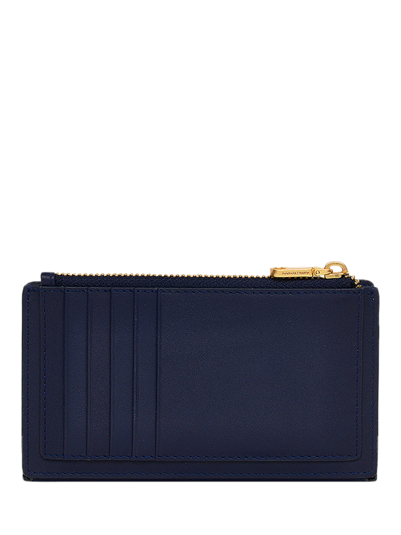 Product image 2 of 4, which shows Radley Coin Street Medium Floral Leather Purse, Evenfall