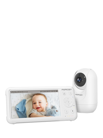 Momcozy BM01 5" HD Baby Monitor, White
