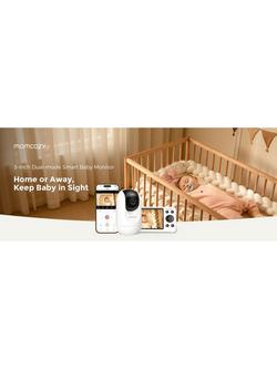 Momcozy BM04 5" HD Baby Monitor - view 2, White