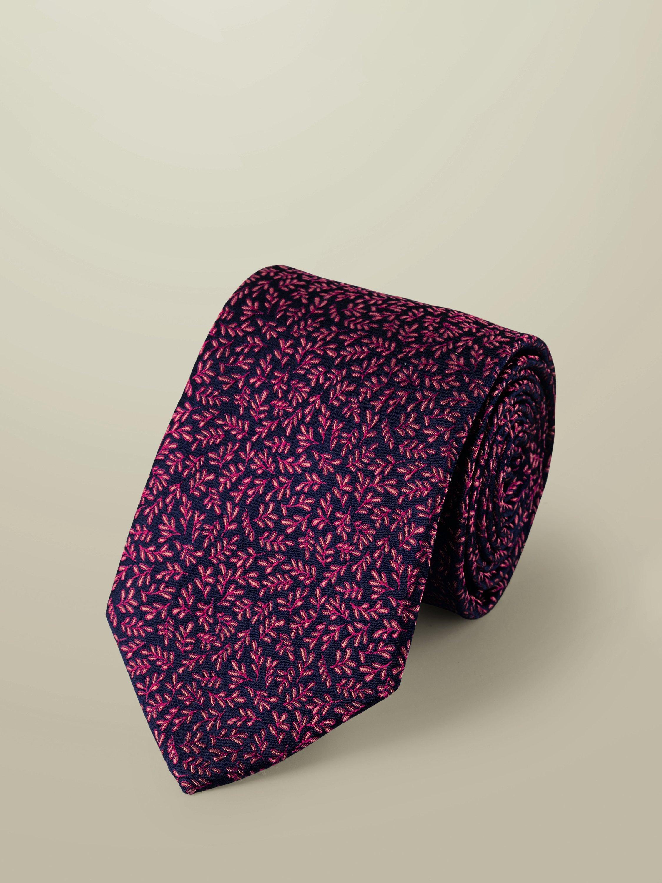 Charles Tyrwhitt Patterned Silk Tie